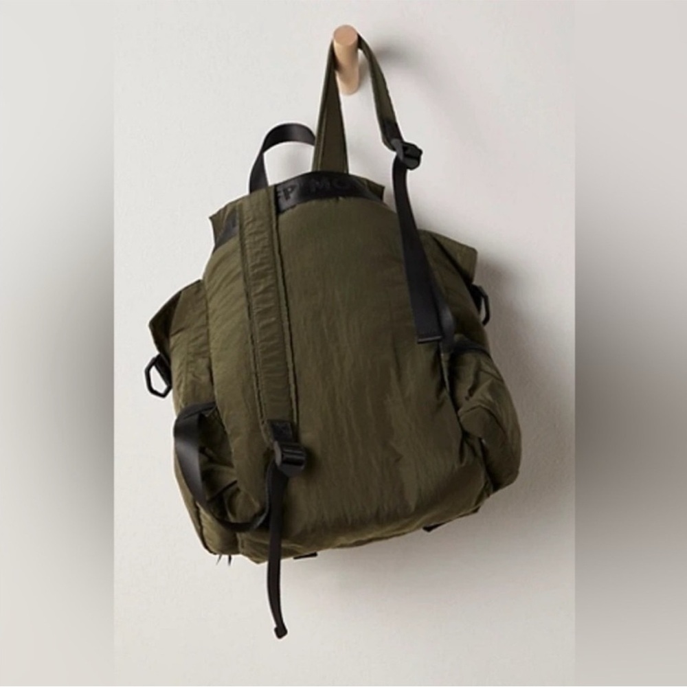 NWT Free People Movement Cool + Cozy Backpack – Olive Green – Sold Out - Picture 2 of 7